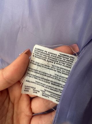 Giacca in pelle vintage Lilla