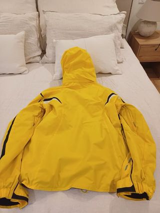 Chaqueta de esquí Descente amarilla
