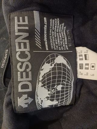 Chaqueta de esquí Descente amarilla