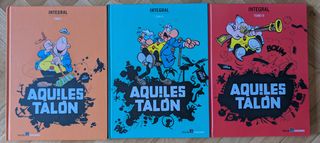 Colección completa Aquiles Talón integral 9 tomos