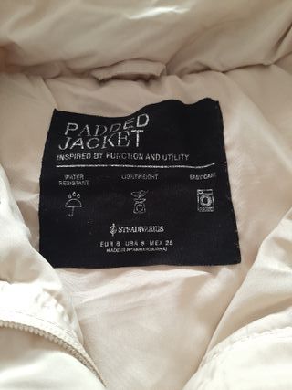 Chaleco acolchado largo Stradivarius T. S - 10 €