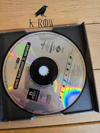 Crash Bandicoot Warped PS1 Platinum