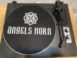 Giradischi Bluetooth Angels Horn con Altoparlanti