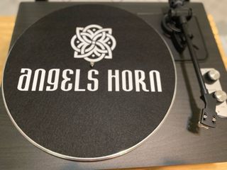 Giradischi Bluetooth Angels Horn con Altoparlanti