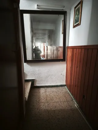 Espejo cuadrado antiguo