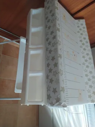Bañera cambiador bebé