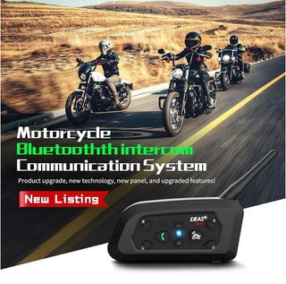 2 Intercomunicadores Moto Bluetooth 800 Metros