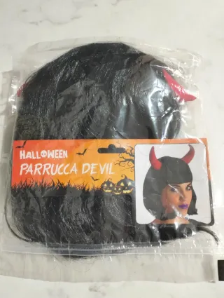 Parrucca Carnevale Diavolo