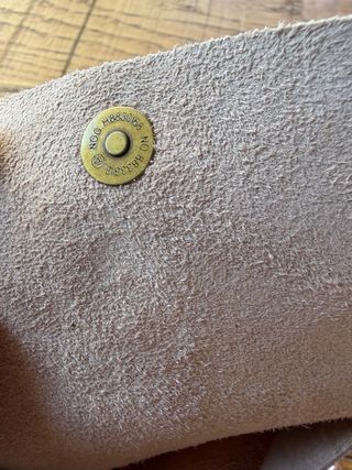 2 Carteras Monedero Piel Verde y rose gold