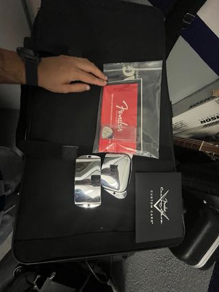 Fender Precision Custom Shop 1962 PBass Fiesta Red