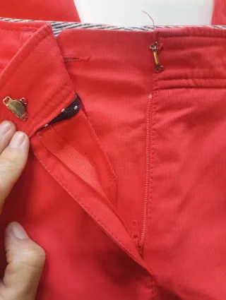 Pantalón mujer naranja oscuro