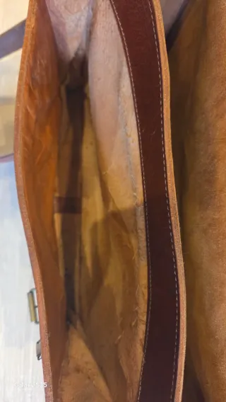 Maletín/Bandolera de Piel Genuina Marruecos