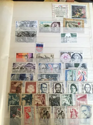 Francia 233 sellos Temática Variada