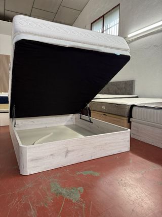 CANAPE Y COLCHON FLEX PALACE VISCO 150x190