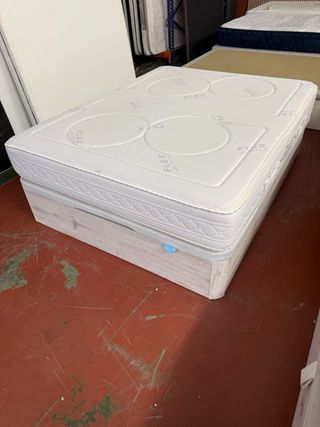 CANAPE Y COLCHON FLEX PALACE VISCO 150x190