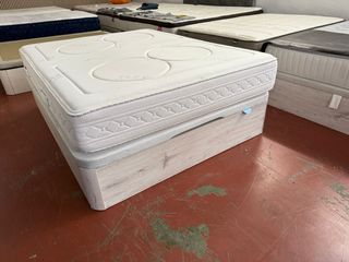 CANAPE Y COLCHON FLEX PALACE VISCO 150x190