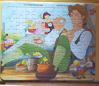 Los viajes de Gulliver + Puzzle