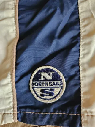 North Sails Costume uomo pantaloncino beige/blu 31