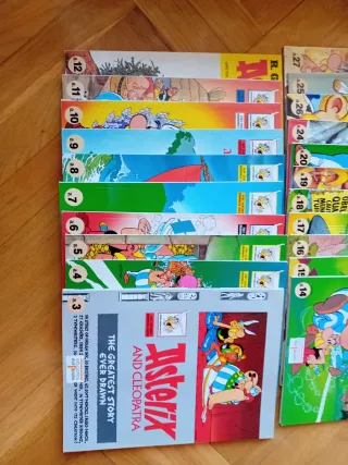 Asterix en inglés 21 números