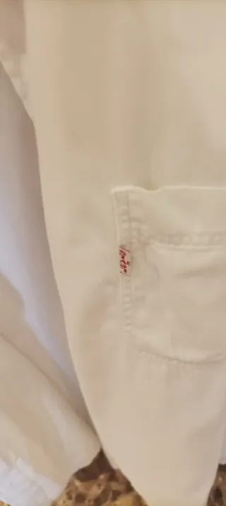 Camisa Levi's Blanca Talla L