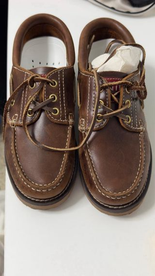 Zapatos náuticos Snipe marrones