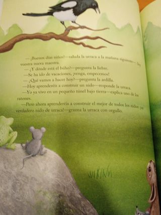 El búho se va de vacaciones, literatura infantil