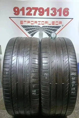 265 45 20 Y CONTINENTAL NEUMATICO SEMINUEVO