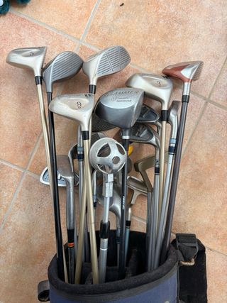 Pack de dos bolsas de palos de golf con fundas