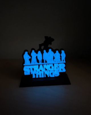 Logo Stranger Things Glow in the Dark