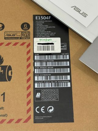 Asus Vivobook 15.6” 512GB SSD W11