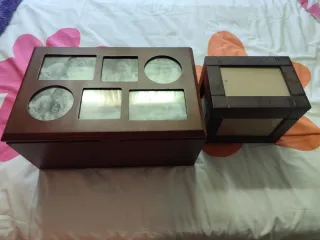 Album de fotos madera familiar