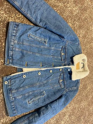 Giacca di jeans foderata Sporcco sollo sulle manma