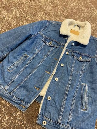 Giacca di jeans foderata Sporcco sollo sulle manma