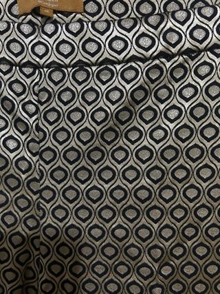 Pantalón vestir elastizado estampado