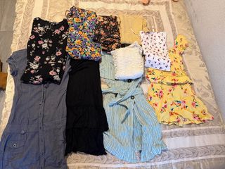 Lote 10 Vestidos y monos