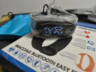 Bijoux Bracciale Bluetooth Easy Fitness Nero