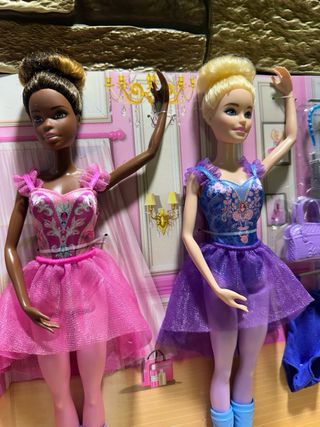 Barbie Estudio de Ballet con 2 Muñecas