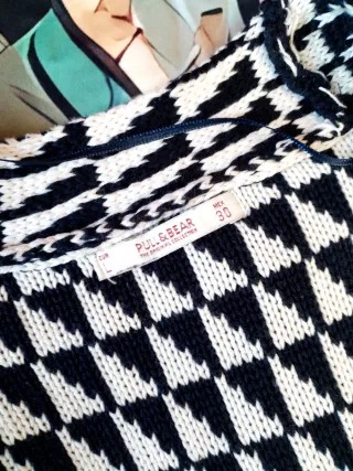 Cardigan lungo fantasia con frange