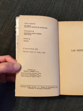 "Las víctimas" "Nueva historia de Mouchette"