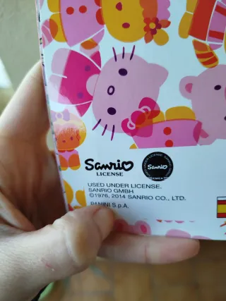 Álbum de cromos Hello Kitty