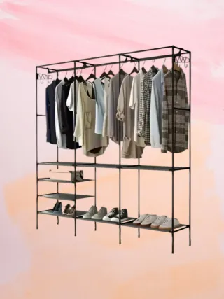 Appendiabiti appendino stand guardaroba armadio sh