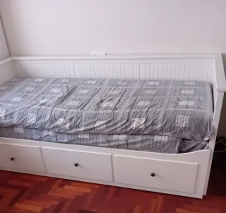 Cama nido Ikea Hemnes blanca