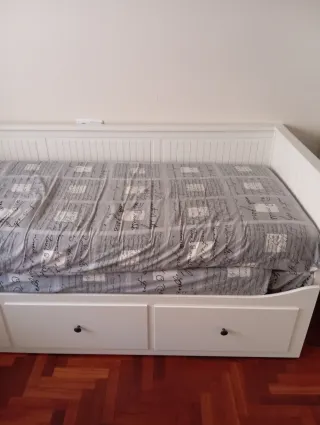 Cama nido Ikea Hemnes blanca