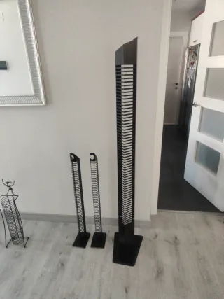 Porta CDs Torre Negro