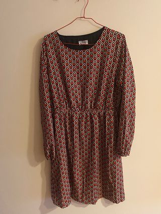 Vestido Minueto Retro Talla XXL