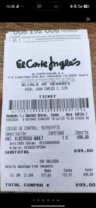 Segway ZT3 Pro Patinete Eléctrico