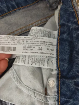 Falda vaquera larga azul