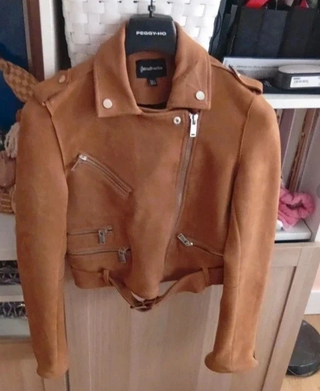 Chaqueta Motera Stradivarius Talla S