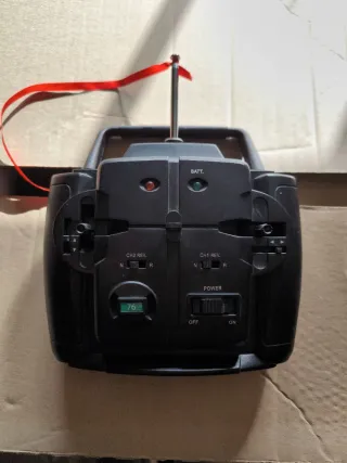 Avión RC con mando y batería