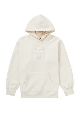 Supreme Sudadera Cross Box Logo FW20 natural XL